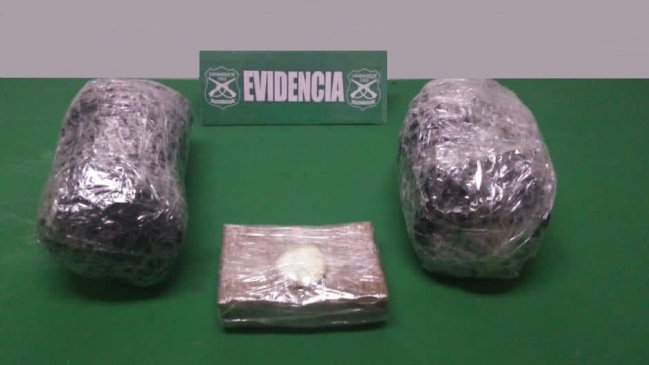 Fiscalización logró sacar de circulación cerca de nueve kilos de droga en Tarapacá