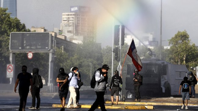 Hombre sufrió lesión ocular en las inmediaciones de Plaza Italia