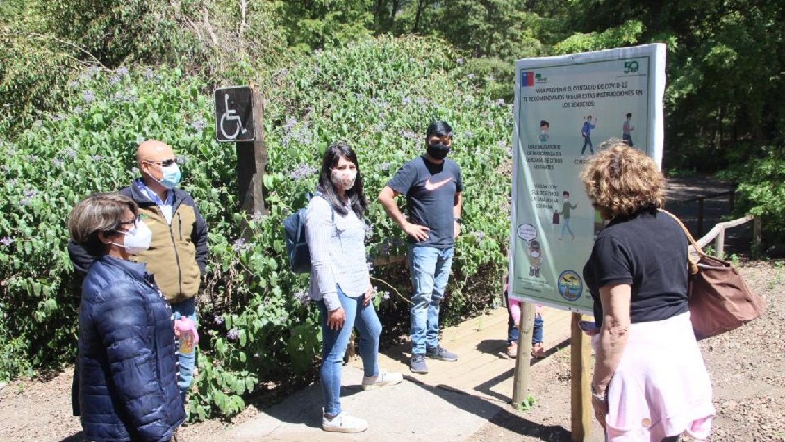 Ola de visitantes hizo que el Parque Nacional Radal Siete Tazas llegara a su máximo aforo