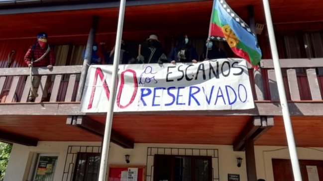Comunidades mapuche depusieron toma en la Municipalidad de Lumaco