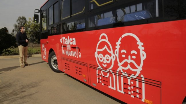 Talca estrenará buses eléctricos gratuitos para adultos mayores y discapacitados