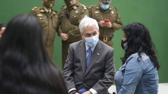 Presidente Piñera comprometió apoyo a familia de joven asesinado en Cañete