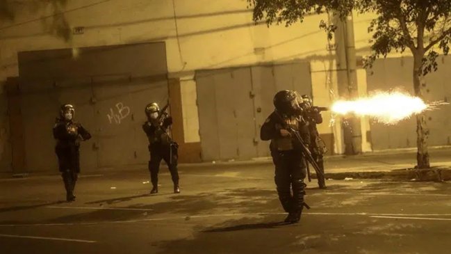 CIDH manifiesta extrema preocupación por uso excesivo de la fuerza policial en protestas en Perú