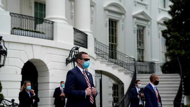 Más de 130 agentes de la protección de Trump han sido afectados por el Covid-19