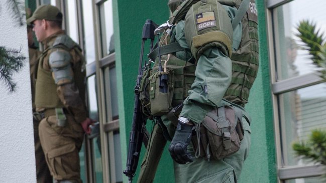 Carabineros denunció ataque armado contra su personal en Ercilla