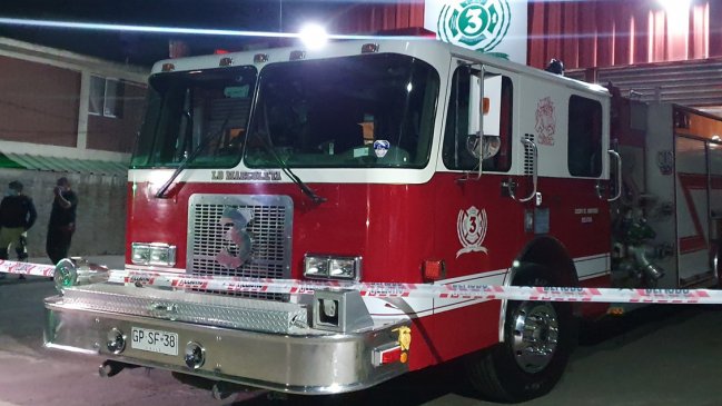 Detienen a adolescente acusado de disparar contra un bombero en Quilicura