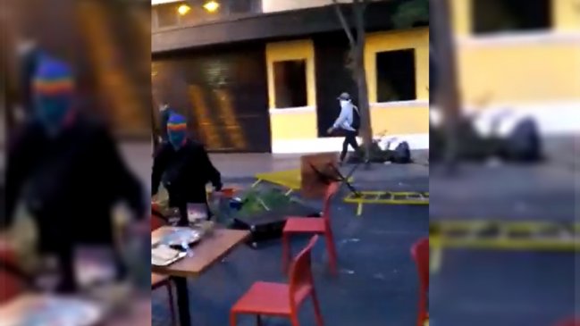 Gobierno repudió ataque a restoranes de Lastarria y pide 