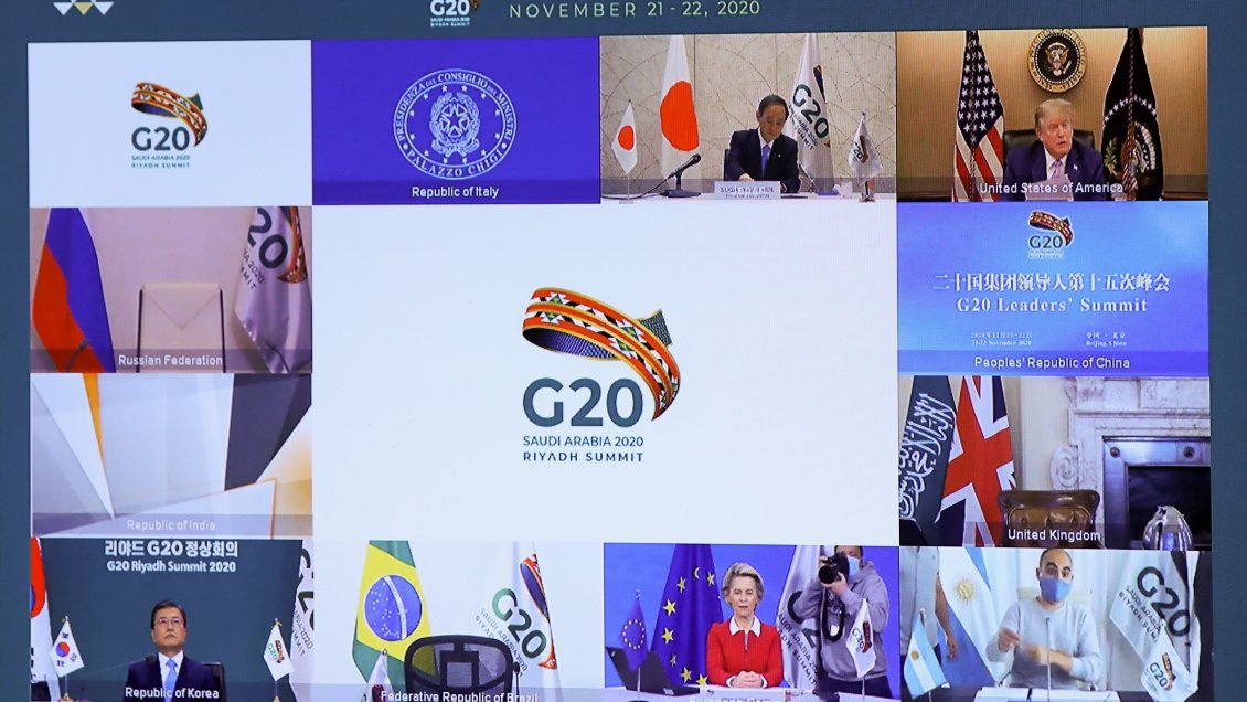 El G20 inicia una cumbre con la vista puesta en la recuperación económica