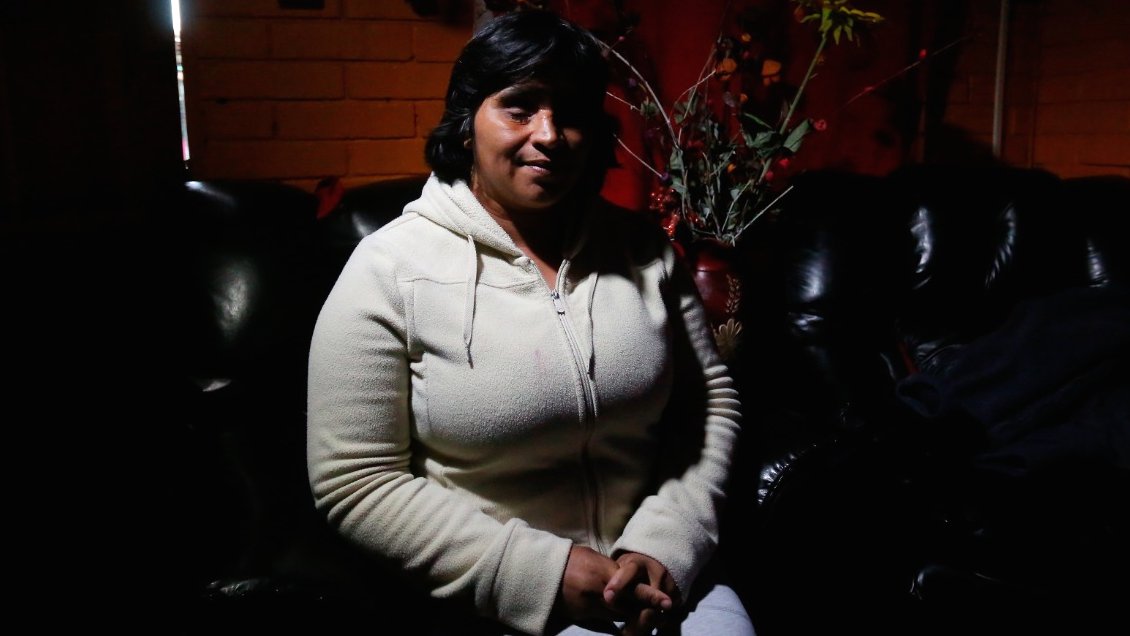 Fabiola Campillai recibió muestras de solidaridad a un año de la agresión que cambió su vida