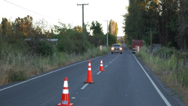 Entregan caminos rurales pavimentados en Peralillo