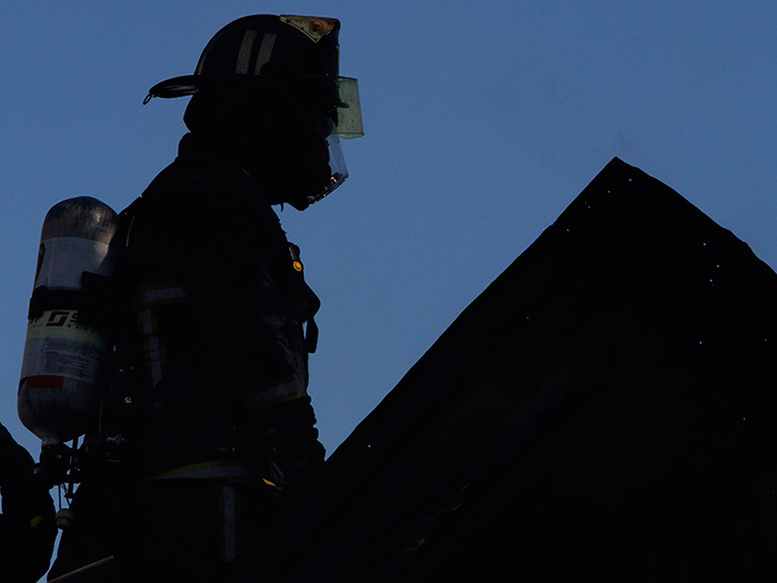 Incendio estructural dejó una mujer fallecida en Temuco