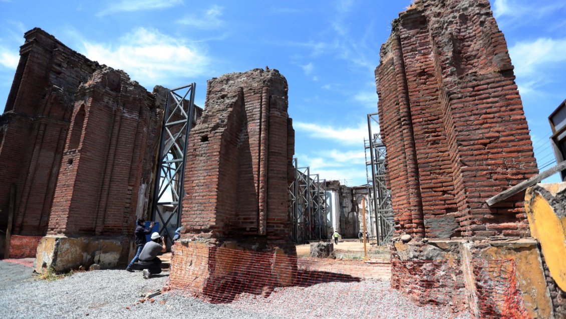 Concluyeron las obras de estabilización de la Iglesia San Francisco de Curicó