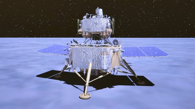   La sonda china Chang'e 5 alunizó con éxito en misión de recogida de muestras 