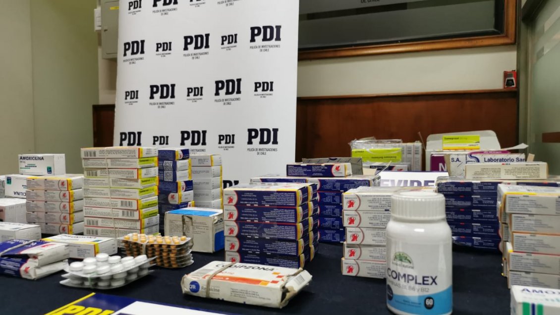 Sujeto mantenía 250 millones de pesos en medicamentos adulterados en su hogar