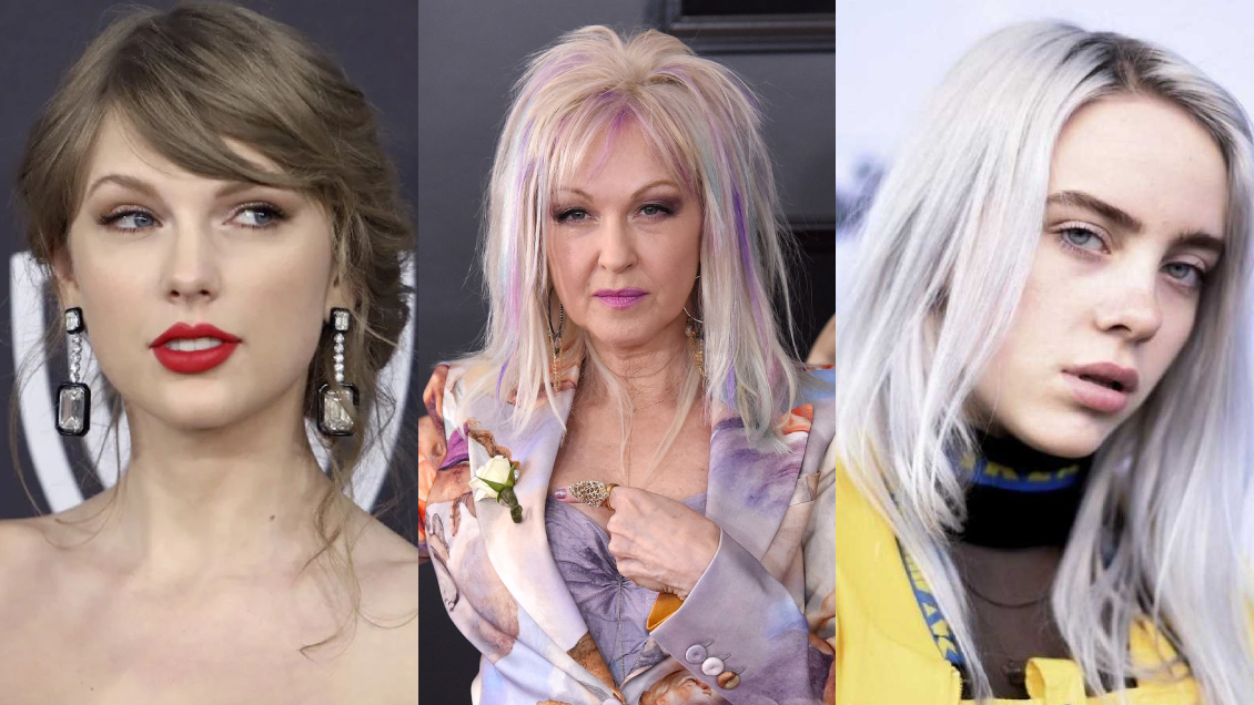 Cyndi Lauper anuncia show virtual junto a Billie Eilish y Taylor Swift