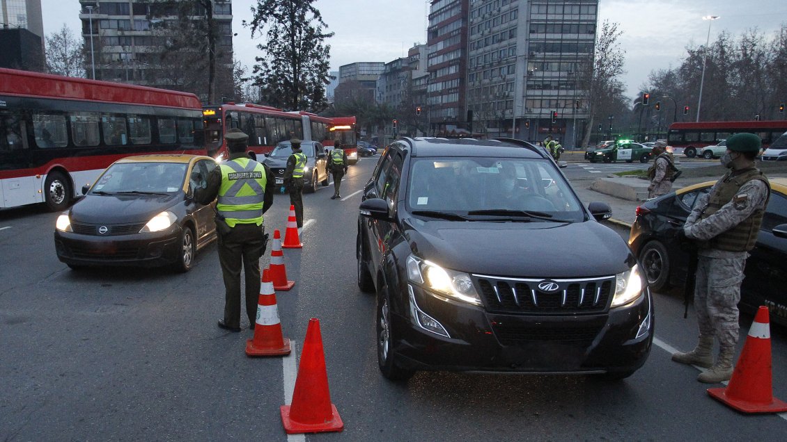 Flujo vehicular en Santiago disminuyó un 1,21% la primera semana de diciembre