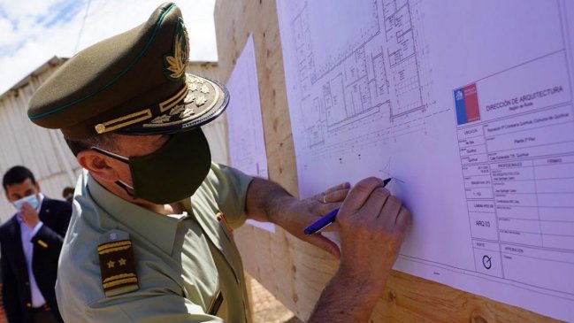 Quirihue tendrá nueva comisaría: Con primera piedra se iniciaron obras de reposición