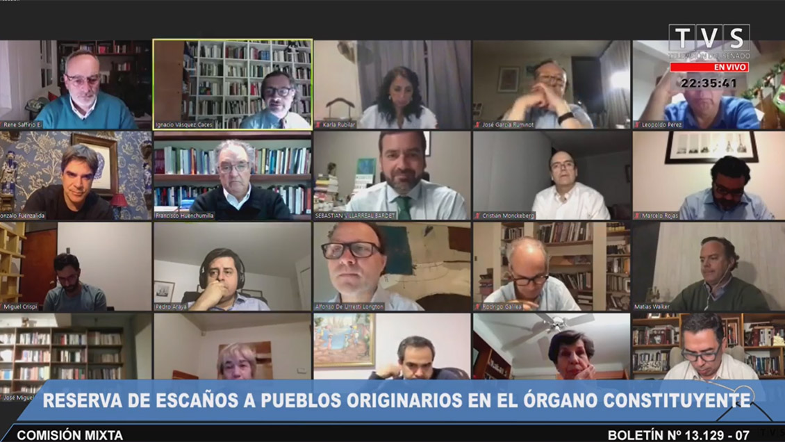 Comisión mixta aprueba 17 escaños para pueblos originarios y se votará aparte cupo para afrodescendientes