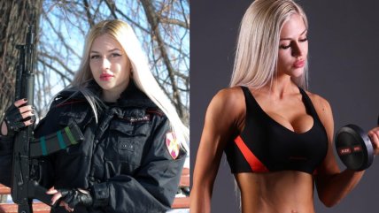  Militar rusa acusa que la echaron tras concurso de belleza  