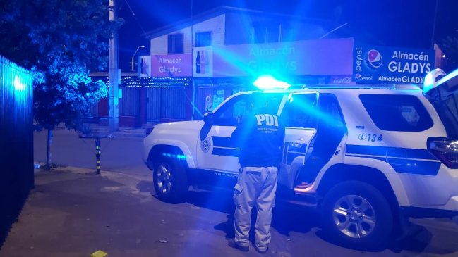 Hombre fue baleado en la puerta de su casa en Rengo: PDI indaga el hecho