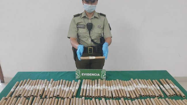 Carabineros de Talca decomisó fuegos artificiales artesanales que se vendían por Facebook