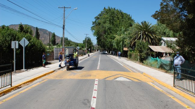 Inauguran nuevos caminos rurales en Malloa
