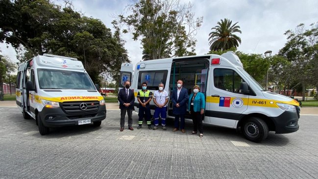 Hospitales de la Región de Coquimbo cuentan con tres nuevas ambulancias
