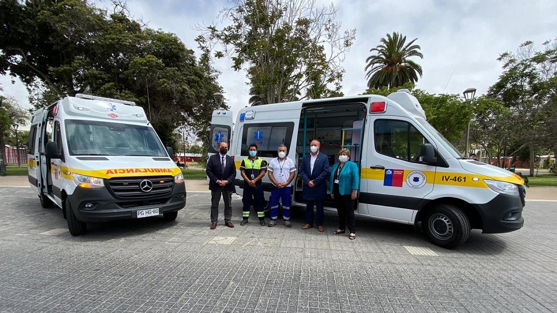Hospitales de la Región de Coquimbo cuentan con tres nuevas ambulancias