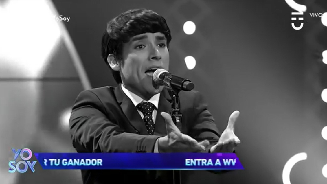 Imitador de Raphael gana la segunda temporada de 