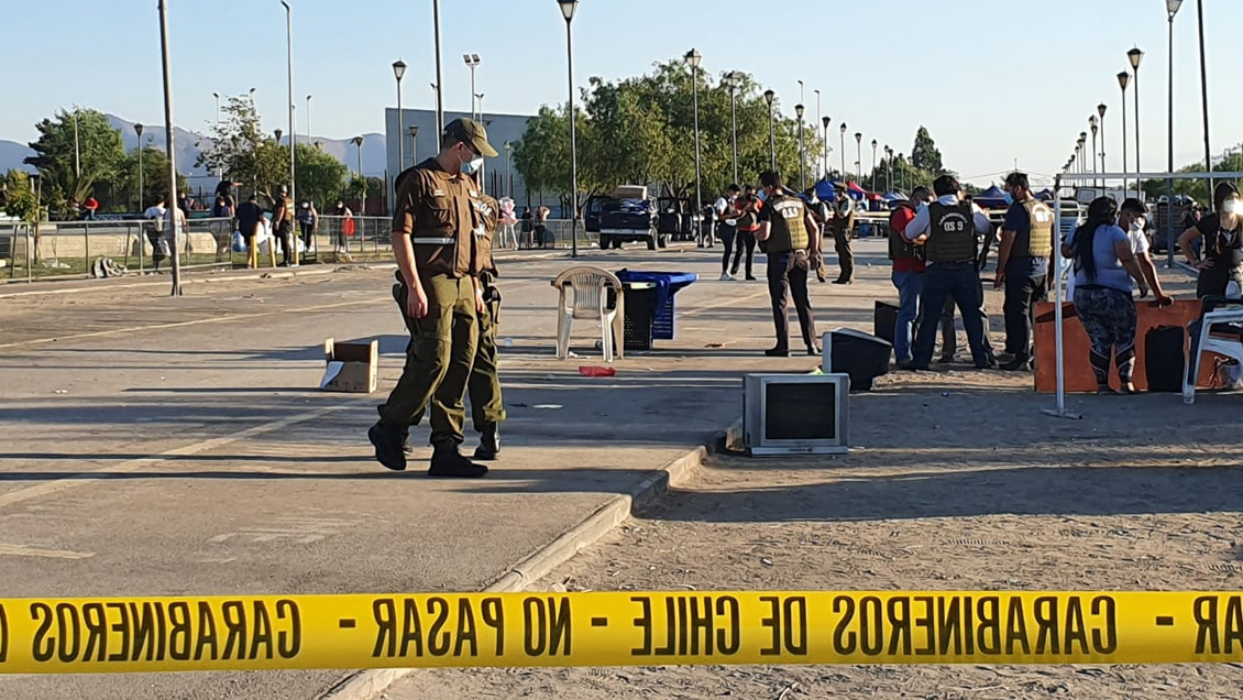 Nueva balacera en feria navideña dejó al menos un herido en Maipú
