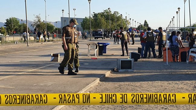Nueva balacera en feria navideña dejó al menos un herido en Maipú