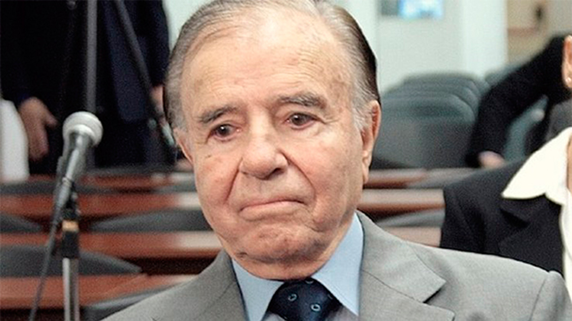 Carlos Menem está en coma inducido tras sufrir un fallo renal
