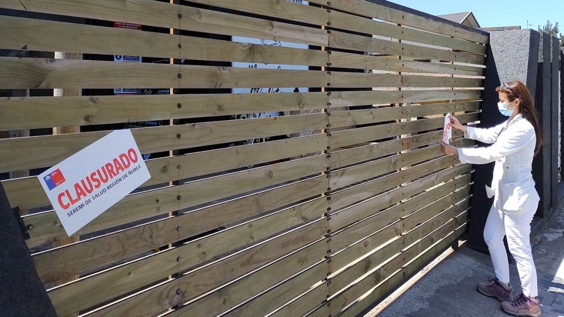 Cobquecura: Clausuran una 