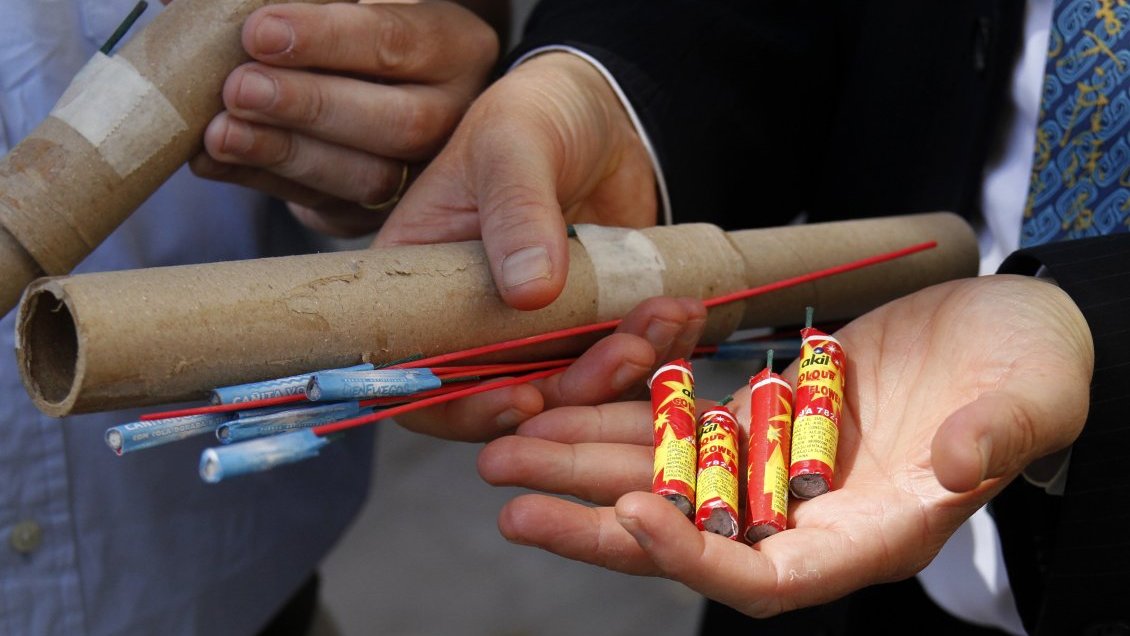 Carabineros decomisó más de 1.300 fuegos artificiales en la Vega Monumental de Concepción