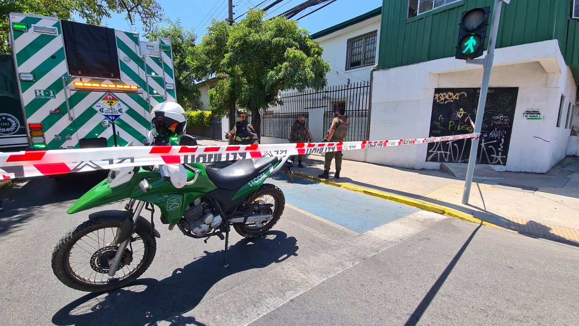 Residuos médicos en plena vía pública movilizaron a la autoridad sanitaria y Bomberos en Rancagua