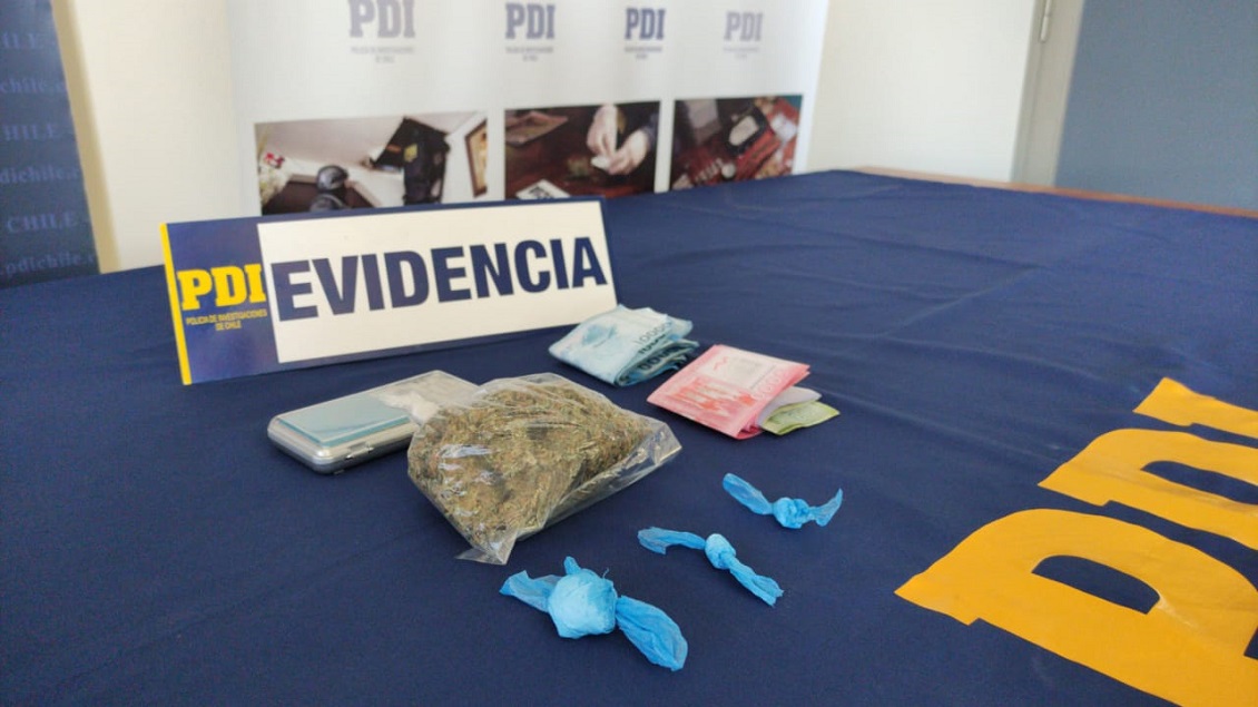 PDI contactó a sujeto por Grindr y lo detuvo por tráfico de drogas en San Javier
