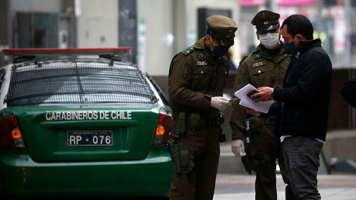 Más de 14 mil detenciones por infringir cuarentena y toque de queda en La Araucanía