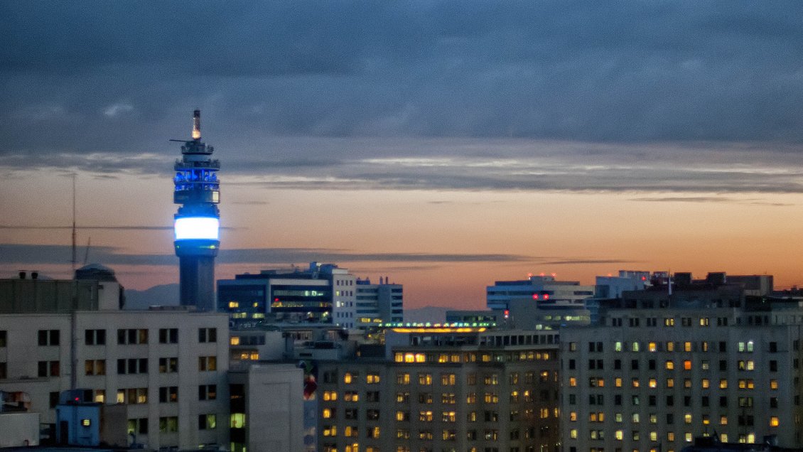 Torre Entel realizará llamativo show de luces para recibir el año 2021