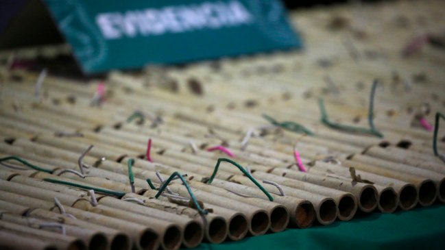 Carabineros incauta casi 70 mil fuegos artificiales en la antesala del Año Nuevo