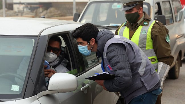 Más de 100 mil personas han sido controladas en cordón sanitario del Gran Concepción