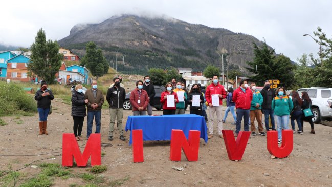 Tras nueve años de espera se inicia la construcción de viviendas para comité San Luis Guanella de Coyhaique
