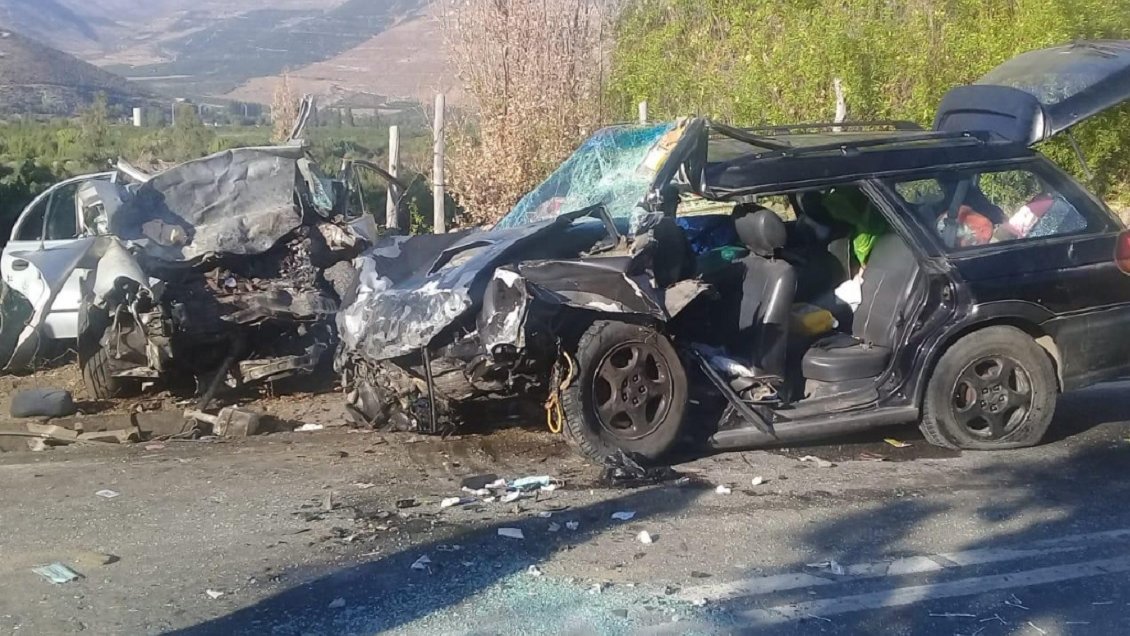 Cuatro miembros de una familia murieron por choque frontal en Salamanca