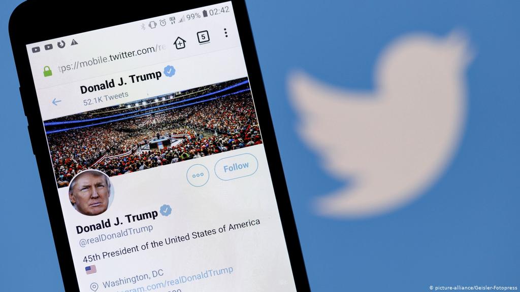 Trump justificó el asalto al Capitolio y Twitter amenaza con bloquear su cuenta