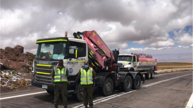 Carabineros detuvo a dos sujetos por robo de cinco vehículos en Calama