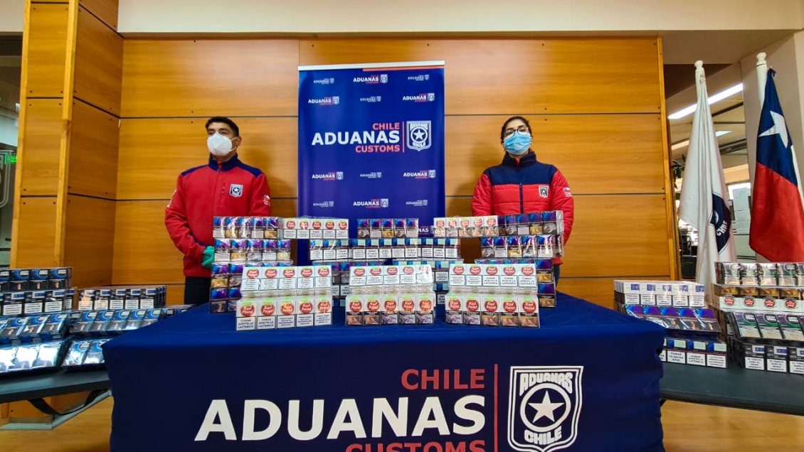 Incautan casi 4.200 cajetillas de cigarrillos de contrabando en Punta Arenas