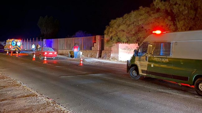 Peatón murió tras ser atropellado pasado el Puente Dupont en Calama