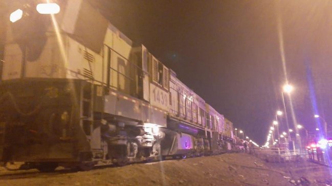 En riesgo vital se mantiene hombre atropellado por el tren en Antofagasta