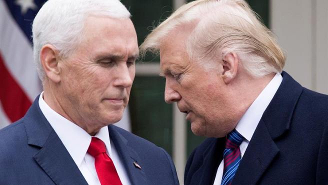 Mike Pence descartó invocar la enmienda 25 para destituir a Donald Trump