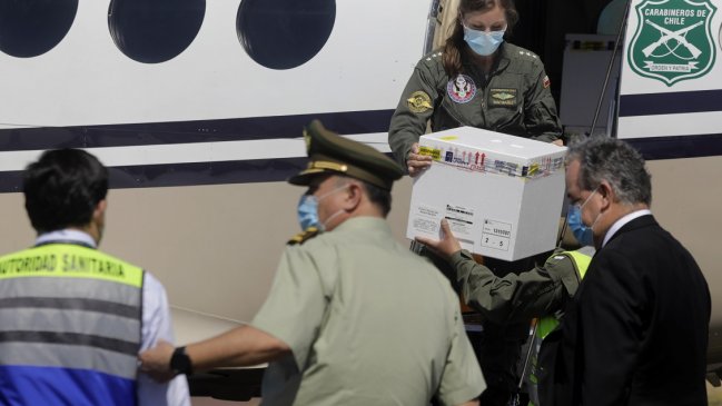 Biobío recibió las segundas dosis de vacunas contra el Covid-19