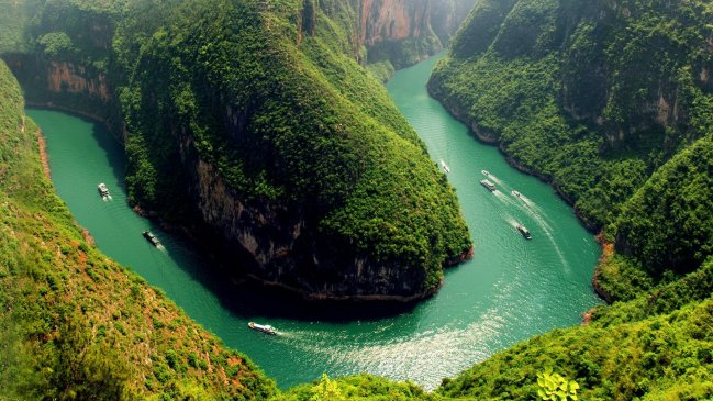 El cinturón económico del río Yangtze se convierte en un ecosistema verde